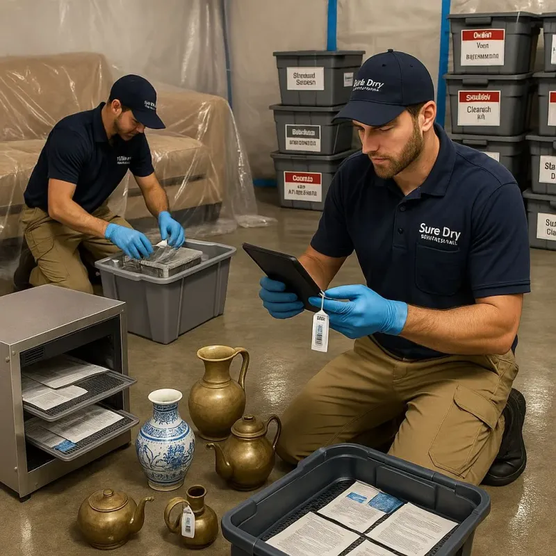 Content Protection and Restoration process in Laughlin Air Force Base, TX